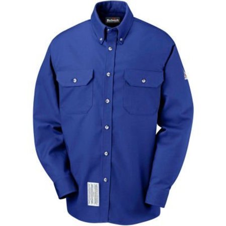 VF IMAGEWEAR EXCEL FR ComforTouch FR Dress Uniform Shirt SLU2, Royal Blue, Size XXL Regular SLU2RBRGXXL